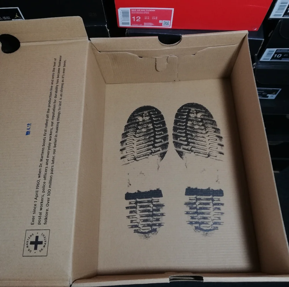 DR. MARTENS RAKIM BLACK MEN US SIZE 8 BRAND NEW IN BOX - Picture 12 of 16